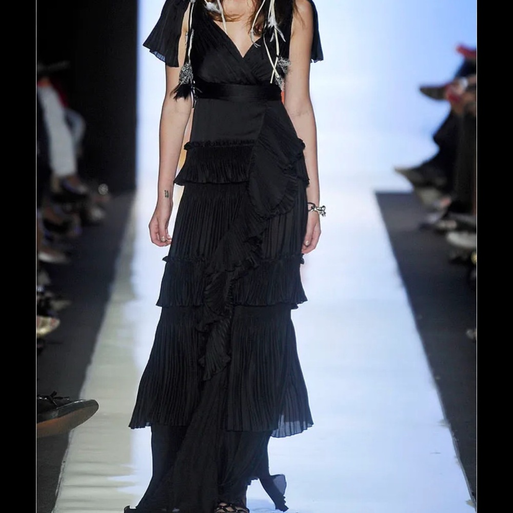 Diane Von Furstenberg Black Maxi Dress